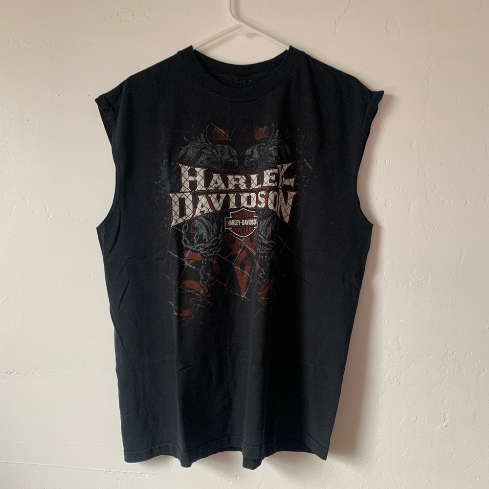 Vintage Harley-Davidson Fort Wayne Indiana Tank